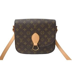 Louis Vuitton Monogram Bag Saint Shoulder Cloud Brown